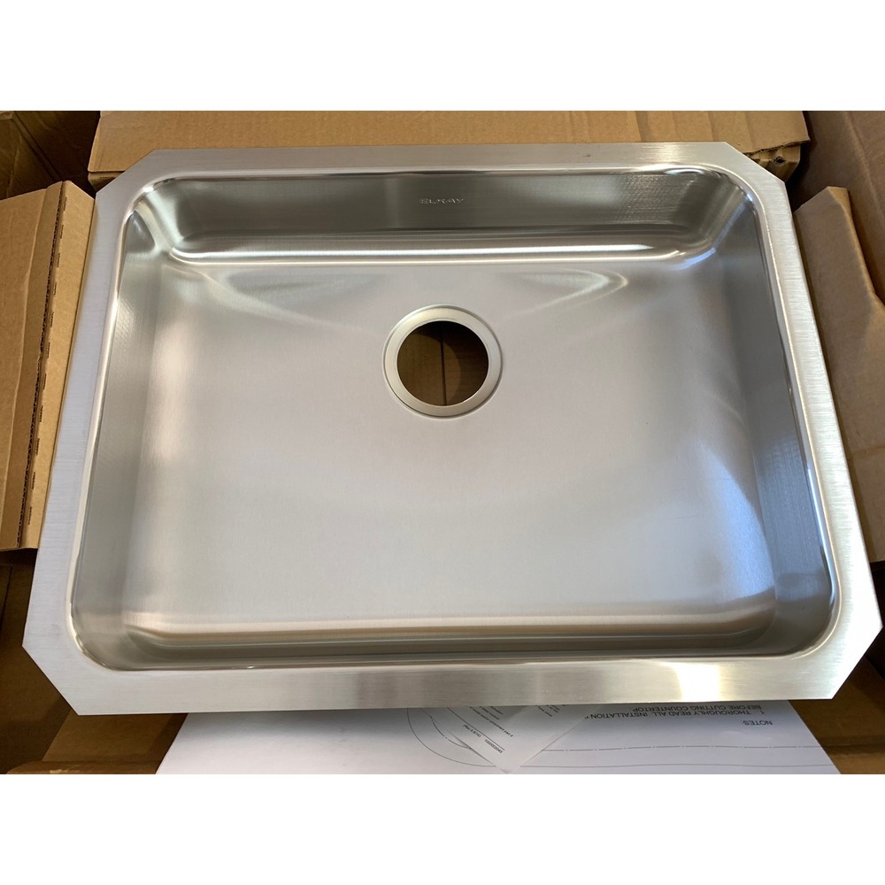 Elkay ELUHAD211545PD Lustertone 23-1/2" Undermount Single Basin - Stainless